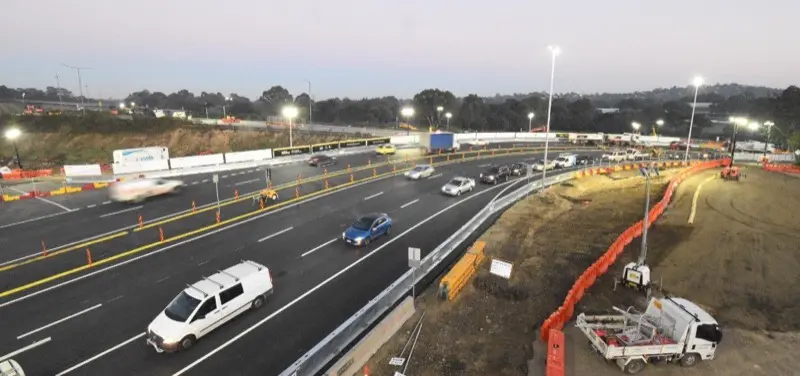 North East Link Project traffic management
